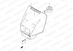 35 - HEADLAMP COVER (MODEL K1)