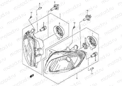 35 - HEADLAMP (E19)