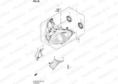 35 - HEADLAMP (N/REFLECTOR)