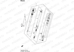 35 - RH FRONT FORK DAMPER