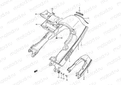 35 - SEAT TAIL COVER (MODEL J/K/L)