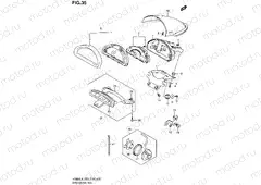 35 - SPEEDOMETER (VZ800L4 E33)