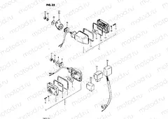 35 - TURN SIGNAL LAMP (E02, E04, E17, E21, E34)