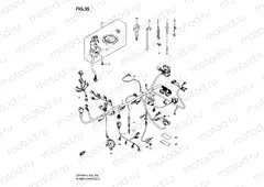 35 - WIRING HARNESS (GSF650SK7/SK8/SUK7/SUK8)