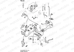 35 - WIRING HARNESS (GSX-R1000K1)