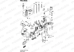350A - WIRING HARNESS (GSX-R750L5 E03)