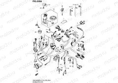 350A - WIRING HARNESS (GSX1300RAZL4 E03)