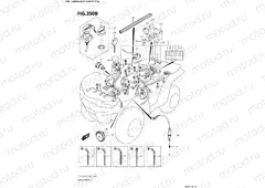 350B - WIRE HARNESS (LT-A500XPM0 P24)