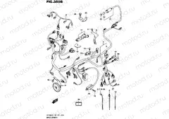 350B - WIRING HARNESS (UH200AL5 P33)