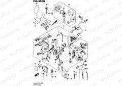 350B - WIRING HARNESS (VL800L5 E19)
