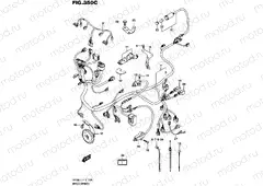 350C - WIRING HARNESS (UH200L5 P34)