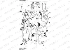 350D - WIRING HARNESS (SFV650AL5 E28)