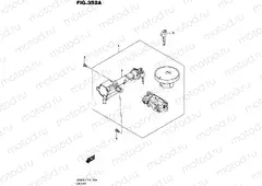 352A - LOCK SET (UH200L5 P04)