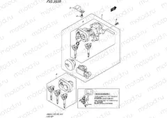 352B - LOCK SET (AN650L5 E33)