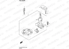 352B - LOCK SET (GSX-S1000AL6 E28)