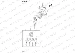352B - LOCK SET (P19)