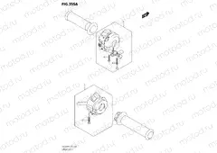355A - HANDLE SWITCH (SV650A,SV650AU)