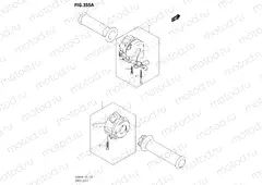 355A - HANDLE SWITCH (SV650A,SV650AU)