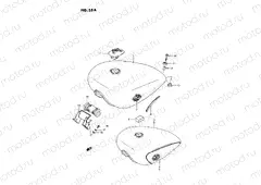 35A - FUEL TANK (MODEL K/L/M/N)
