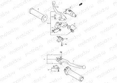 35A - HANDLE LEVER (MODEL K3)