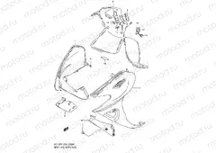 35A - SIDE LEG SHIELD (MODEL Y/K1)
