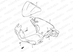 35B - HANDLE COVER (MODEL AY50W K4)