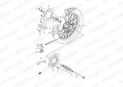 35B - REAR WHEEL (MODEL N)