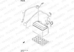 36 - BATTERY (GSR750AL3 E24)