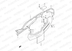 36 - FRAME COVER (GSF1200ST/SV)
