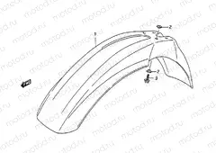 36 - FRONT FENDER