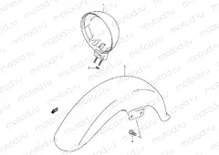 36 - FRONT FENDER