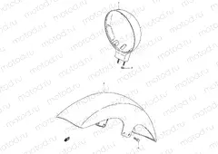 36 - FRONT FENDER