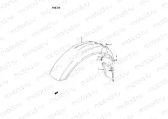 36 - FRONT FENDER