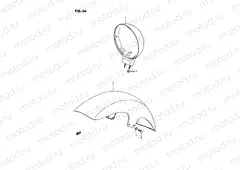 36 - FRONT FENDER (E01,E02,E04,E17,E18,E21,E22,E25,E34,E39,E53)
