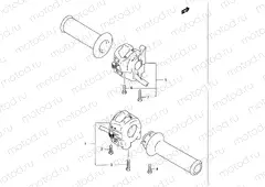 36 - HANDLE SWITCH (GSF1200K1/K2)