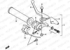 36 - LEFT HANDLE SWITCH