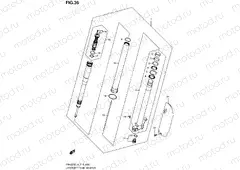 36 - LH FRONT FORK DAMPER