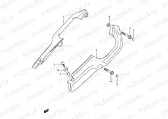 36 - PILLION RIDER HANDLE