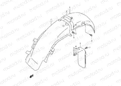 36 - REAR FENDER
