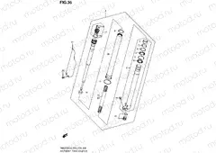 36 - RH FRONT FORK DAMPER