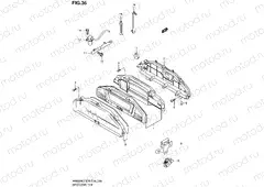 36 - SPEEDOMETER (AN650AL2 E33)