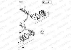 36 - TURN SIGNAL LAMP (E34)