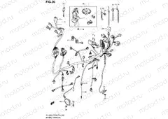 36 - WIRING HARNESS (DL1000L2 E28)