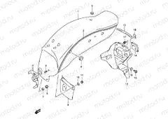 36A - REAR FENDER (MODEL Y)