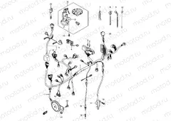 36A - WIRING HARNESS (MODEL K5/K6 E24)