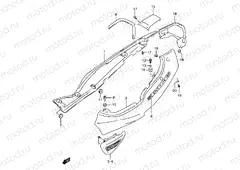 36B - FRAME COVER (GSF1200SAV)