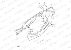 36B - FRAME COVER (GSF1200SW/SX)