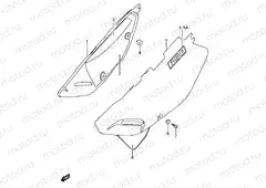 36B - FRAME COVER (MODEL K3/K4/K5)