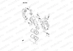 36B - FRONT CALIPER (MODEL T)