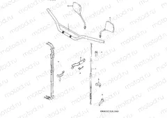 36B - HANDLEBAR (MODEL R/S/T)